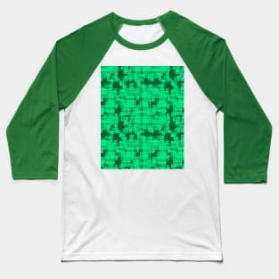 tartan, abstract geometric ornament, lines, stripes, grid, lattice. Baseball T-Shirt